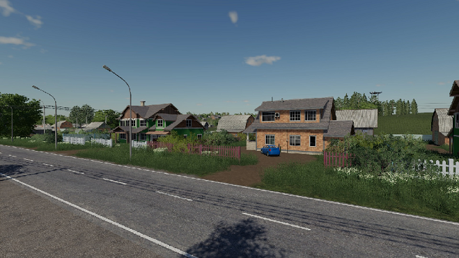 Мод Село Бурлаки v1.0.6.9 для игры Farming Simulator 2019