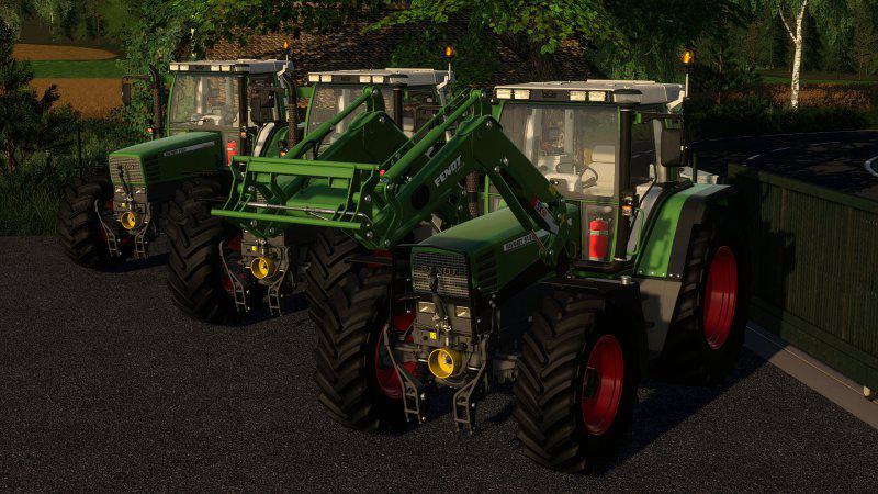 Мод Fendt Favorit 500 C Pack для игры Farming Simulator 2019
